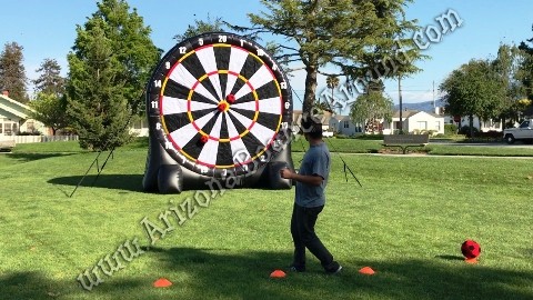 Inflatable foot darts game rental Phoenix Arizona